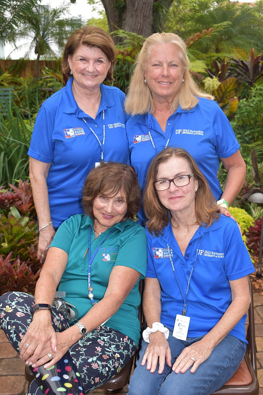 (Back) Terry Lough, Veronica Foster,(Front) Karen Pariser and Patty Rohrer