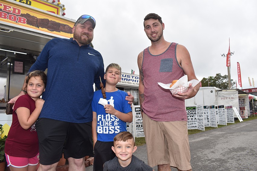 Valentina Isaac, Jimmy Isaac, Santino Isaac, Max McLaughlin and Richard McLaughlin