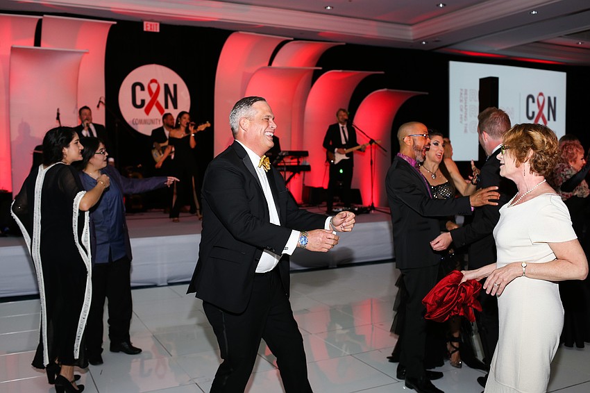 Elisabeth Waters dances.