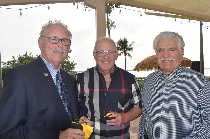 Gary McKinstery, Hesh Kulman and Sam Soussou