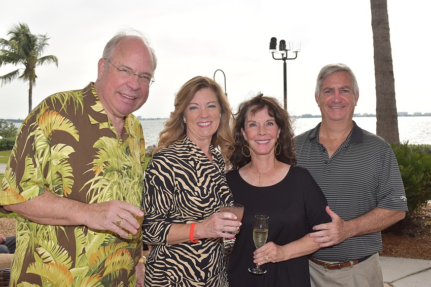 Ed and Susan Maier with Beth and Rick Nolan