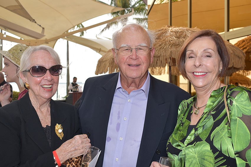 Barbara Campo, Aldo Massara and Patsy Chotin