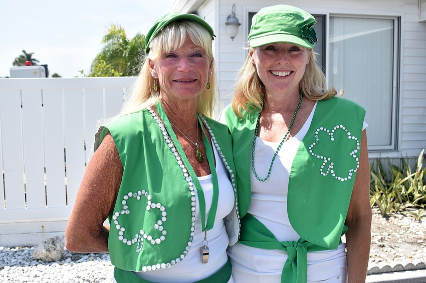 Parade organizers Phyllis George and Barbara Long
