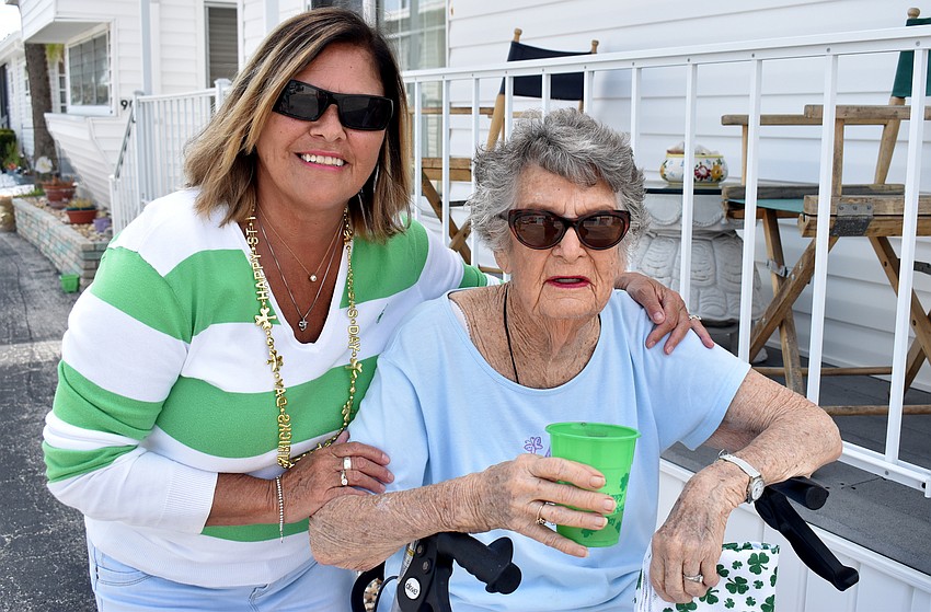 Linda Sellinger and Amy Parker