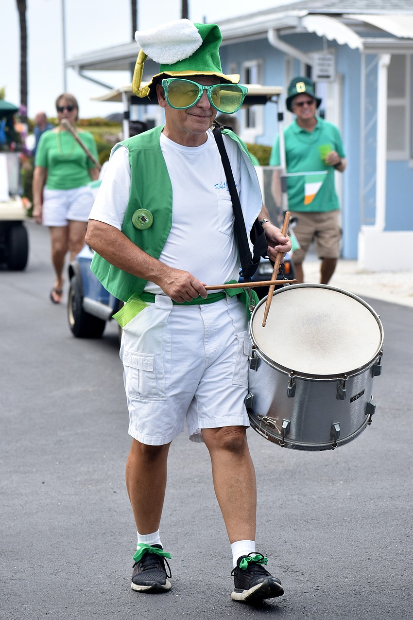 A few McNamara Band members played drums.