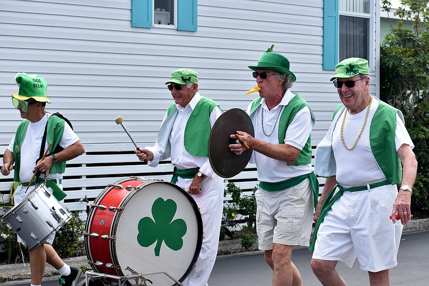 A few McNamara Band members played drums.