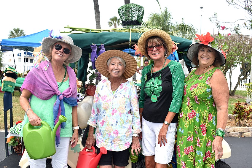 Nancy Cooperrider, Mary Schultz, Nancy Flick and Kathi McCauley