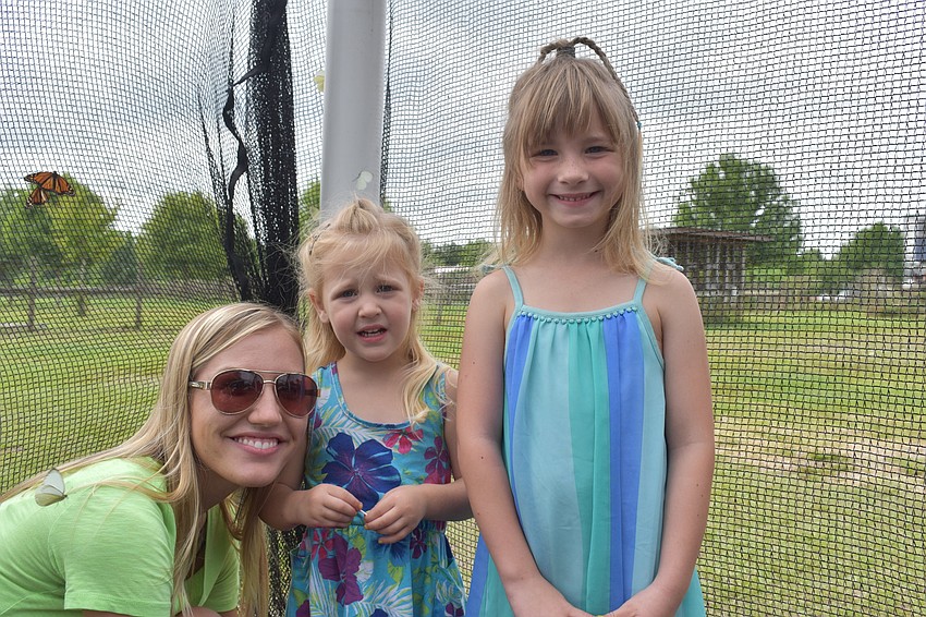 Megan, Addy and Kendall McBride