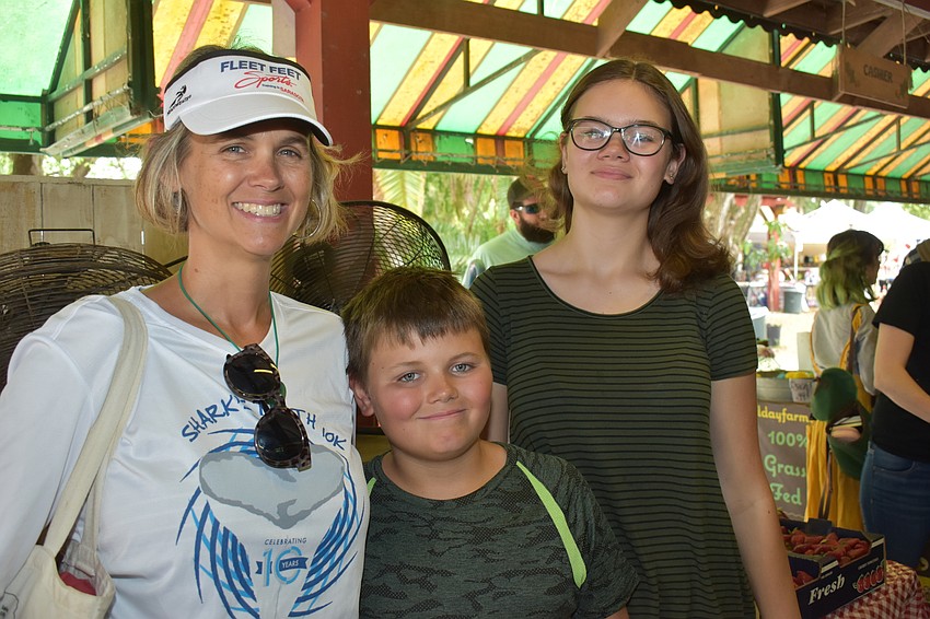 Laura Shoemaker, Beau Woolverton and Anna Woolverton