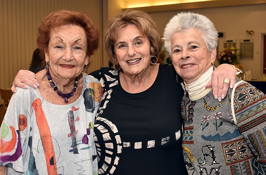 Trudy Shuman, Jackie Nusbaum and Grace Goldberg
