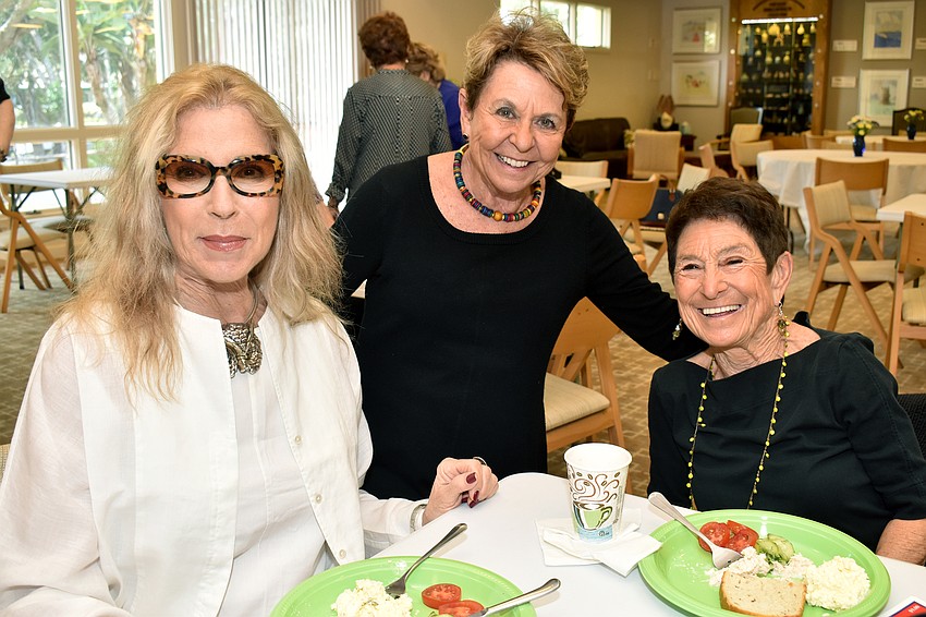 Judith Miniea, Carol Peschel and Susan Landau