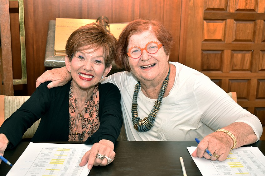 Judy Goldstein and Lynn Burton