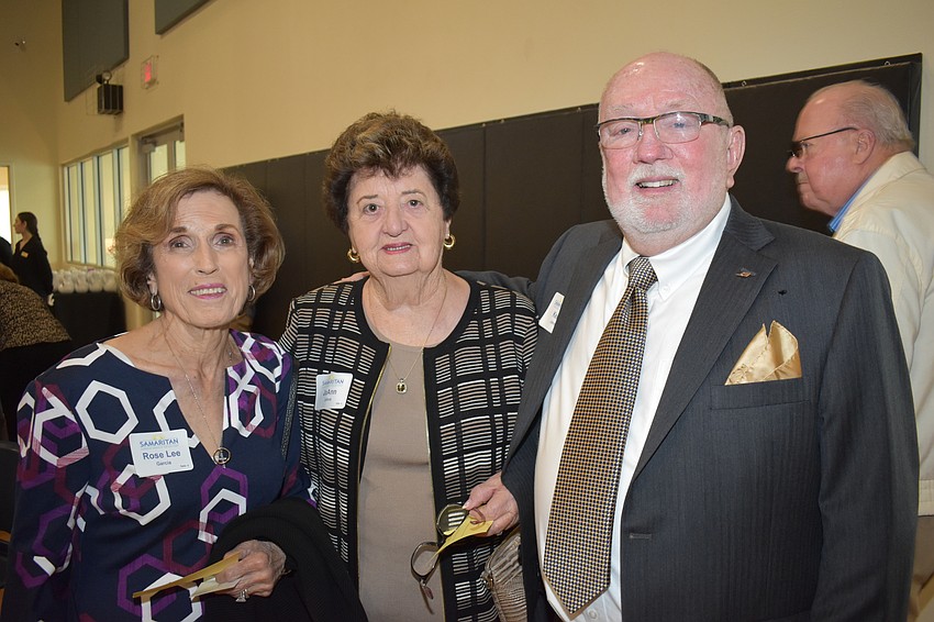 Rose Garcia with JoAnn Johns and Ken Johns