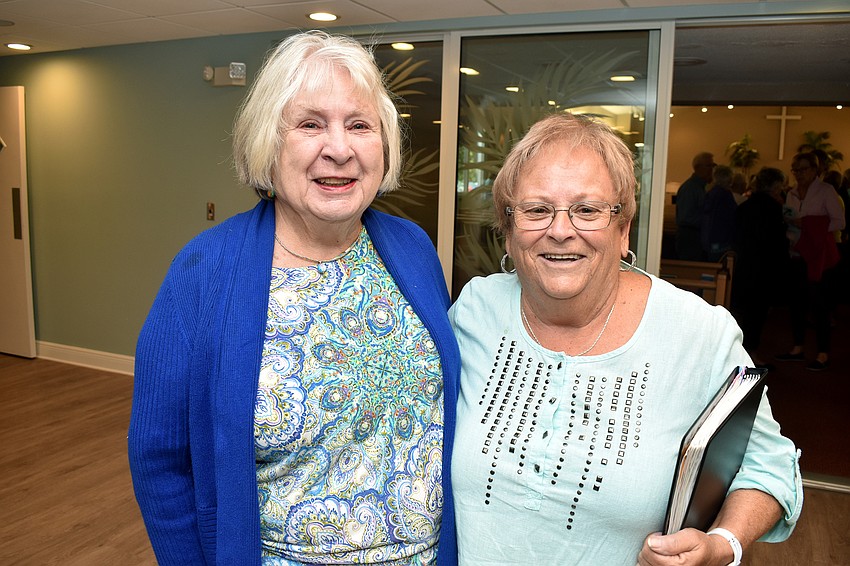 Frances Burton and Vicki Prowse