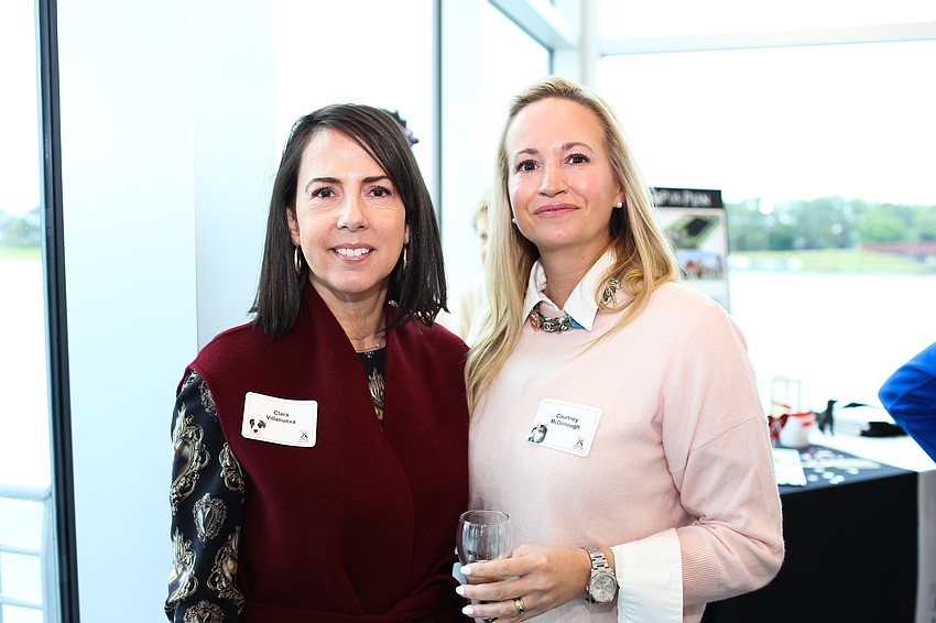 Clara Reynardus de Villanueva and Courtney McDonough