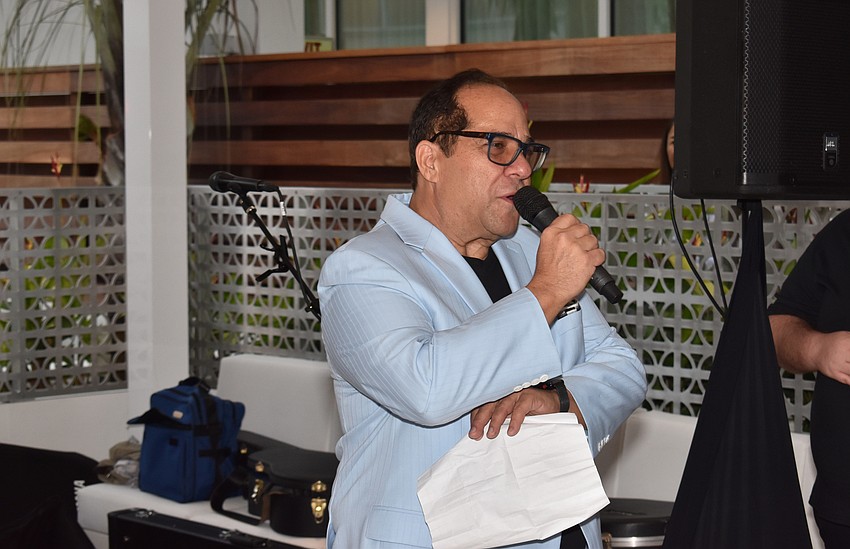 Chairman and President of SFF Mark Famiglio addresses guests.