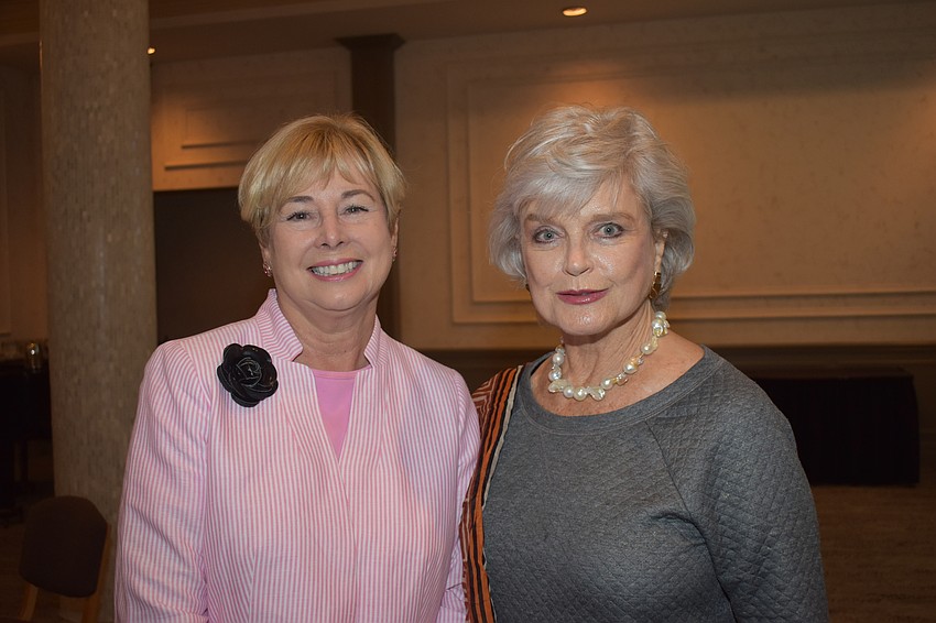 President Marsha Fottler and Liz Jackson