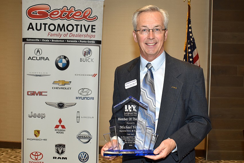 Chamber Member of the Year Michael Vejins