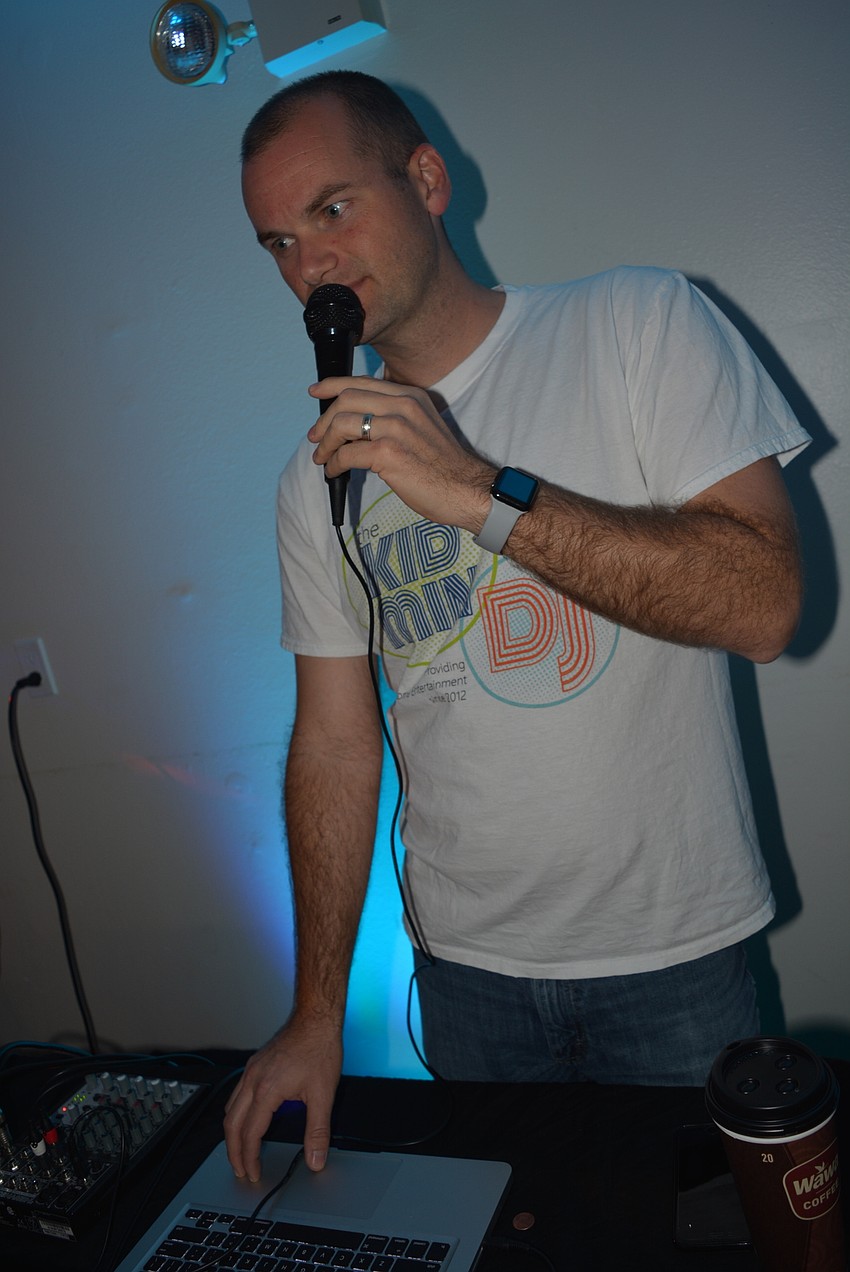 The Kid Min DJ Mike Wilder incorporates games into his dance party mix.