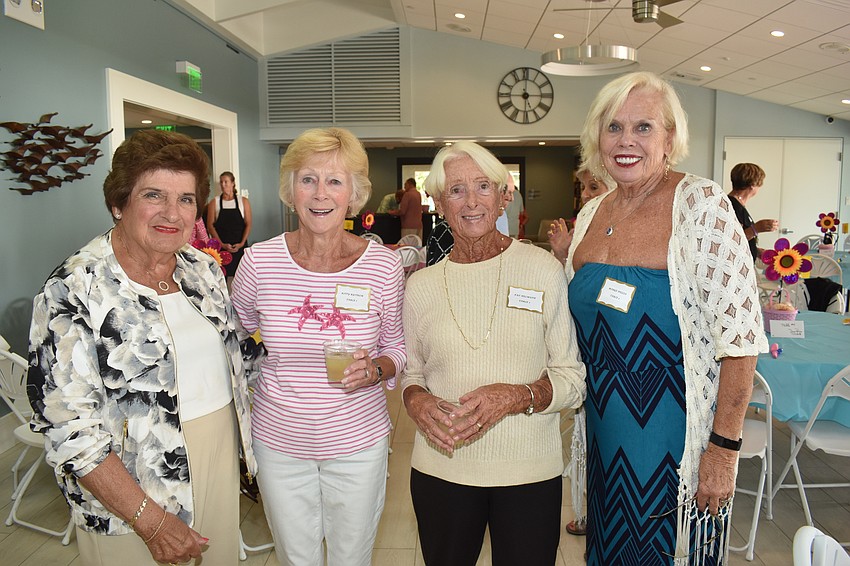 Marie Wyatt, Kitty Bystrom, Pat Helmuth and Marge Nuzzo