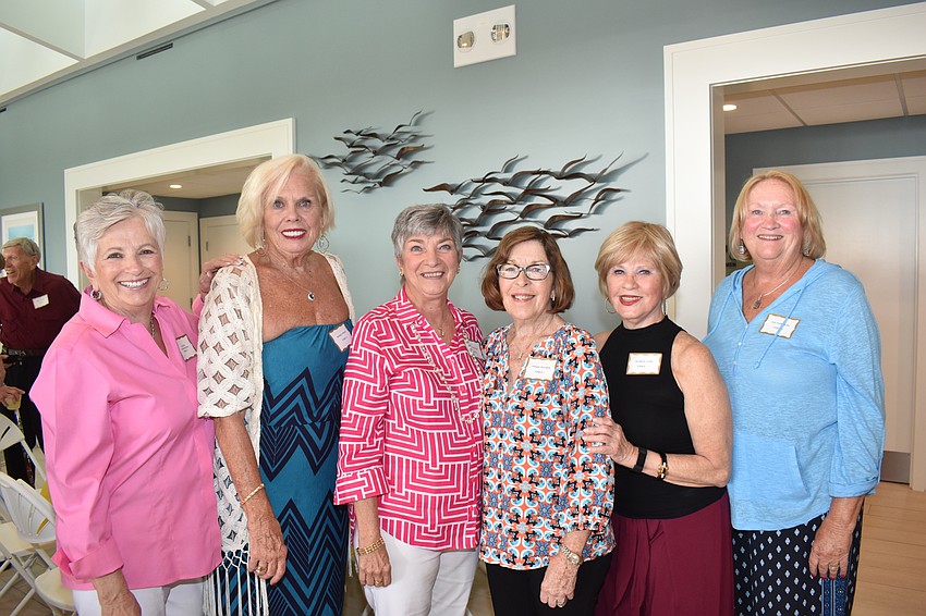 Kathy Neudorfer, Marge Nuzzo, Mary Del Pup, Peggy Jelinek, Gloria Long and Sue Pariseau