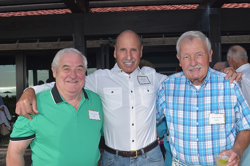 Gino Del Pup, Mike Nuzzo and Mike Pariseau