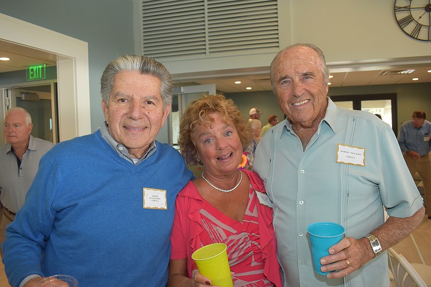 Lenny DiStefano with Charlene and Robert Pelland