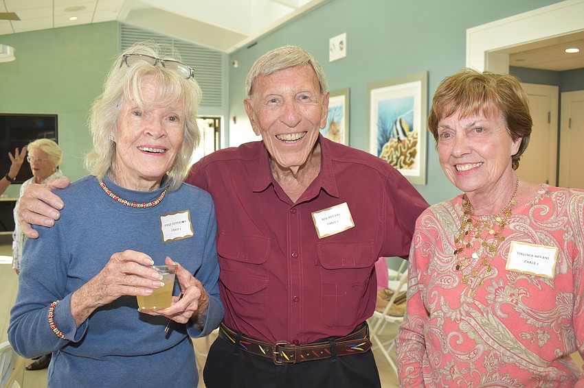 Paige Littleton with Roy and Virginia Nevans