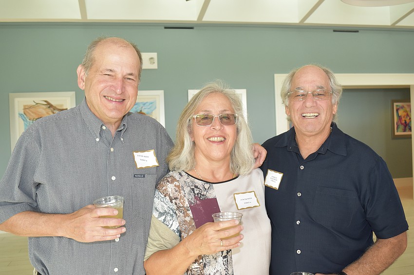 David and Stacey Reed with Harold Kaufman