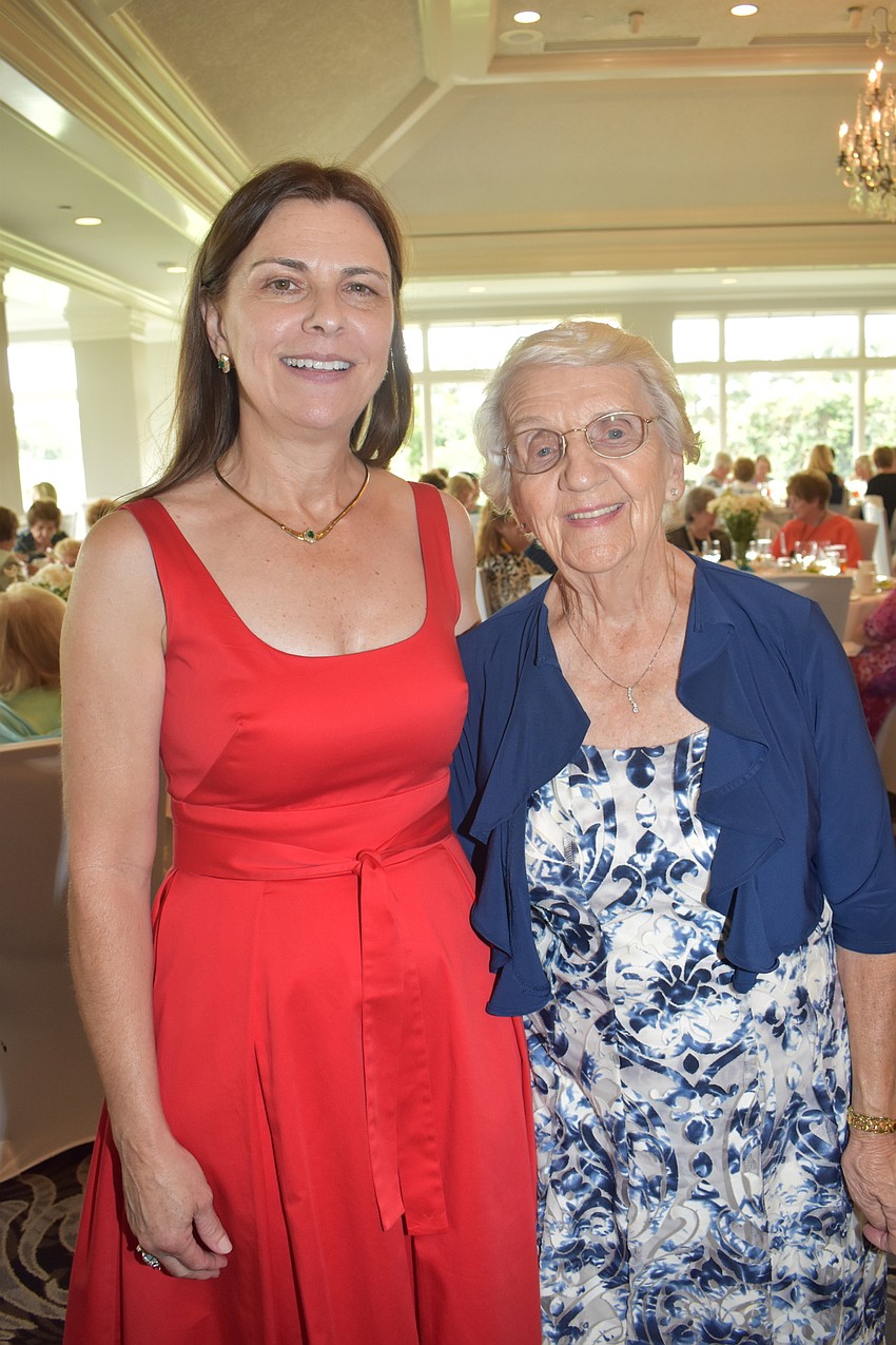 Anna DeFelice and Mary Lunkes