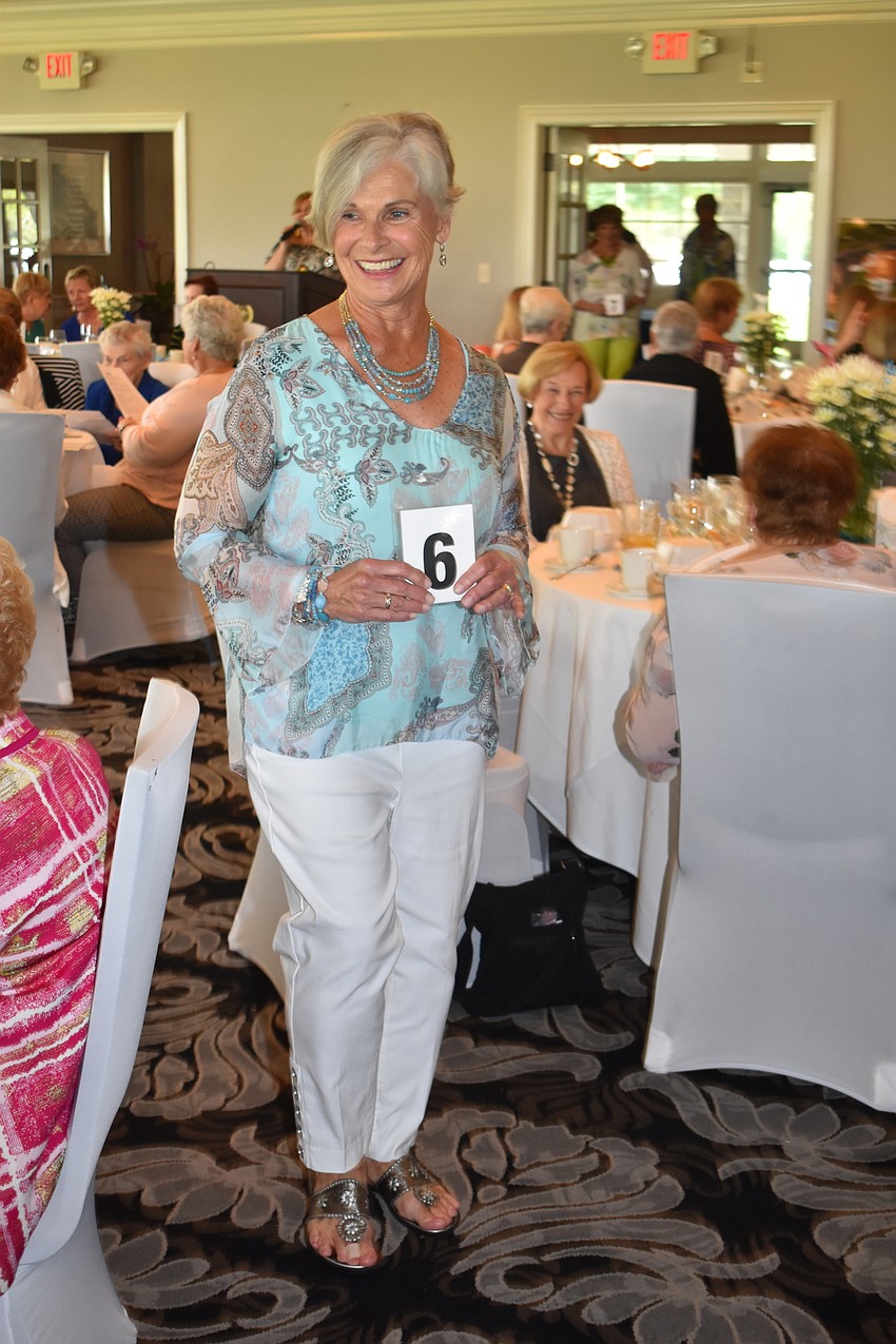 Bonny Risbridger was one of eight  models involved in the show.