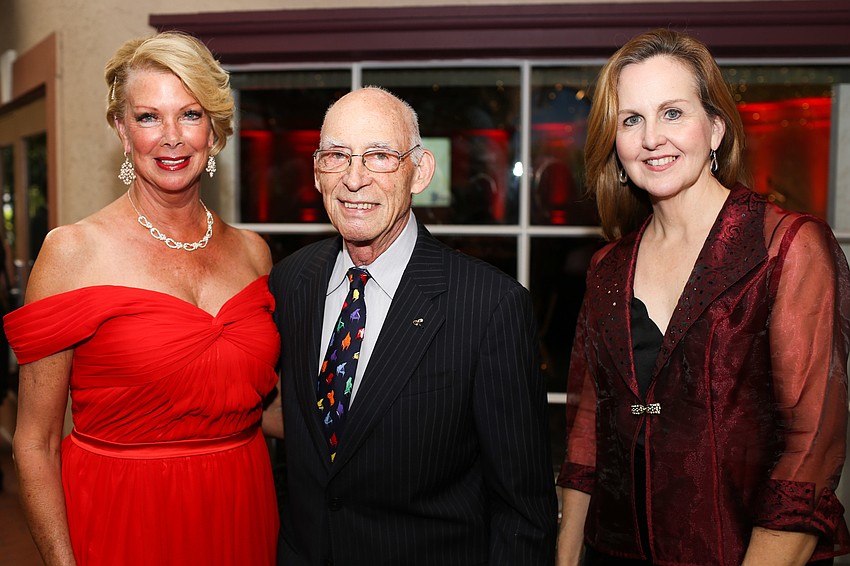 Beth and Dr. Herbert Silverstein with Executive Director Melissa Lane