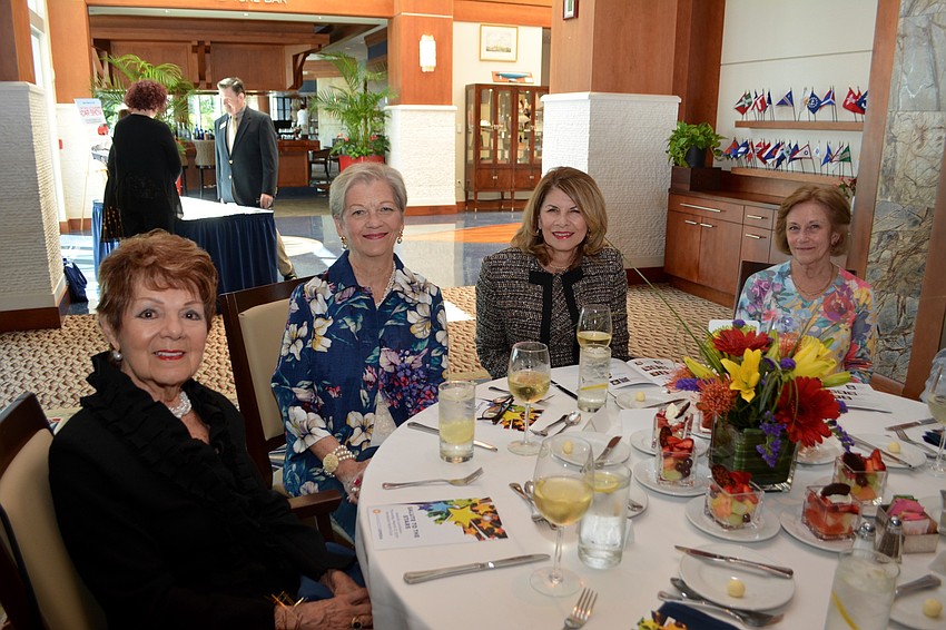 Mary Mitchell, Sherry Van der Heyn, Catherine Ailes and Joye Tower