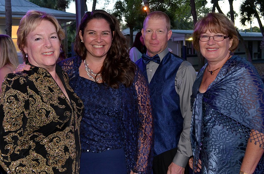 Pamela Davis, Angel and Andy Cappar and Debbie Waterman