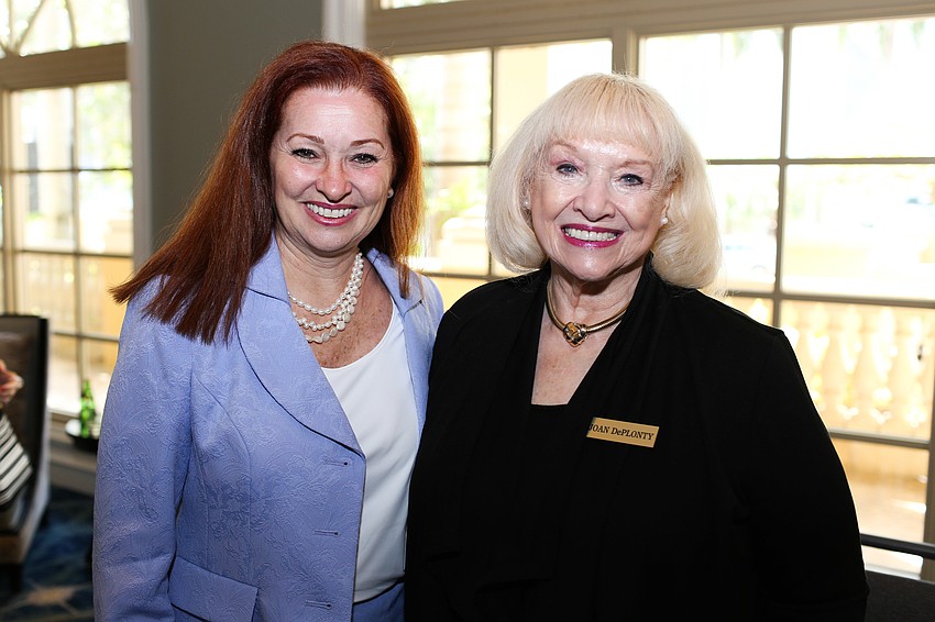 Michele Strauss and Joan DePlonty