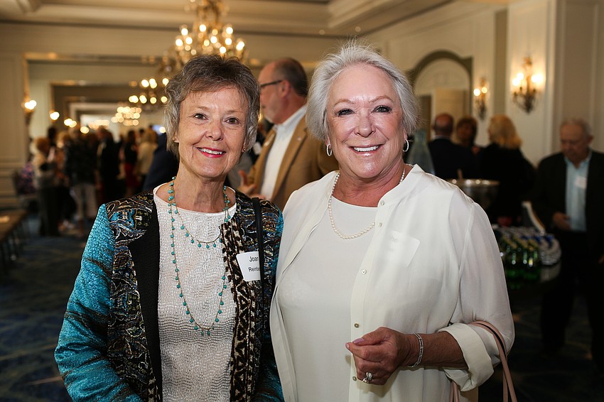 Joan Reinebach and Sherry Koski