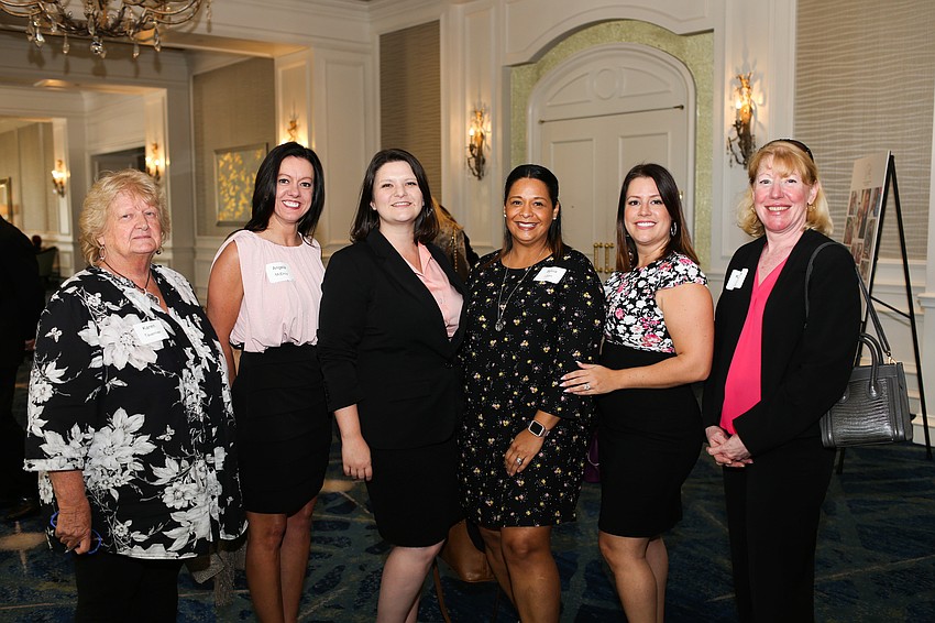 Karen Tavernier, Angela McElroy, Holly Keith, Sylvia Lipani, Jalissa Mcneil and Kathleen Dann