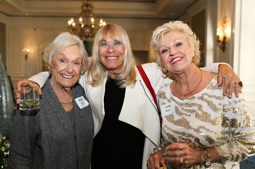 Sharon Giles, Floradell Scarborough and Linda Bush