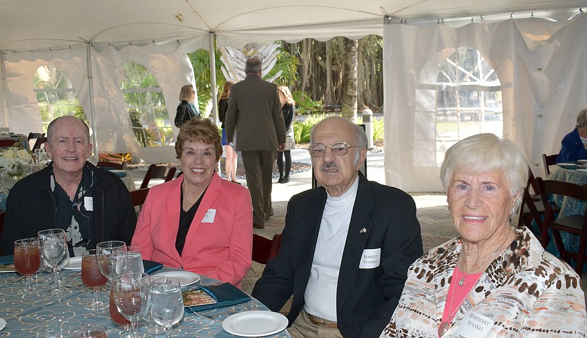 George and Elaine Cox and Robert and Rosemary Stanko