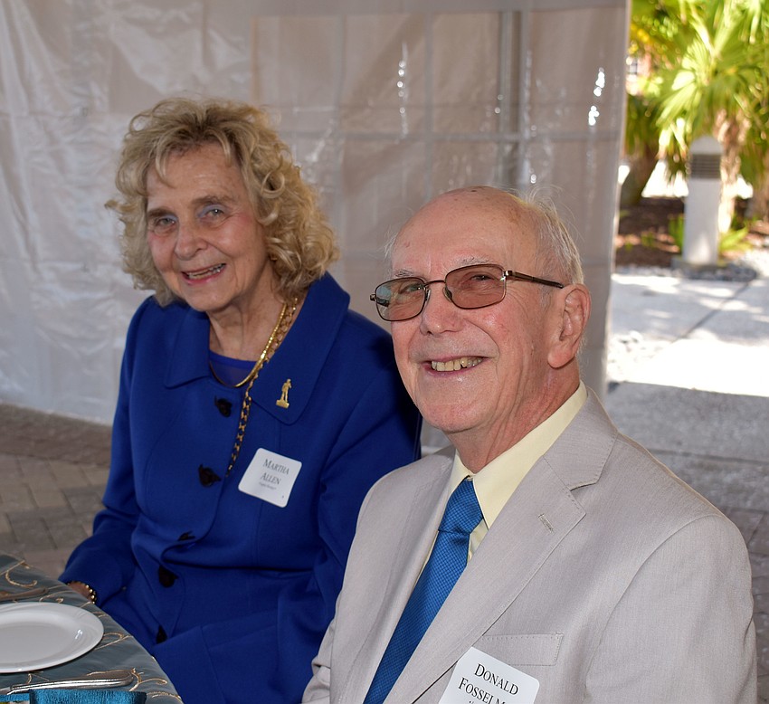 Martha Allen and Donald Fosselman