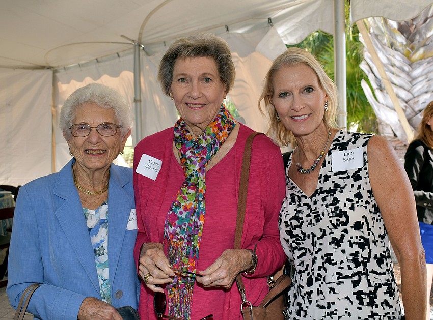 Fay Donaldson, Carol Chance and Erin Saba