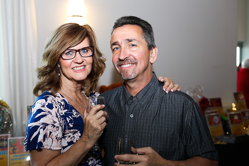 Julie Ann James and Paul Bakker