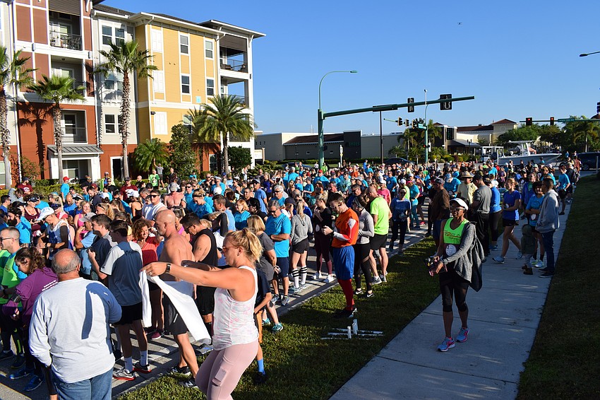 About 480 people signed up for this year's Beer Belly 5k, signaling continued growth for the race.