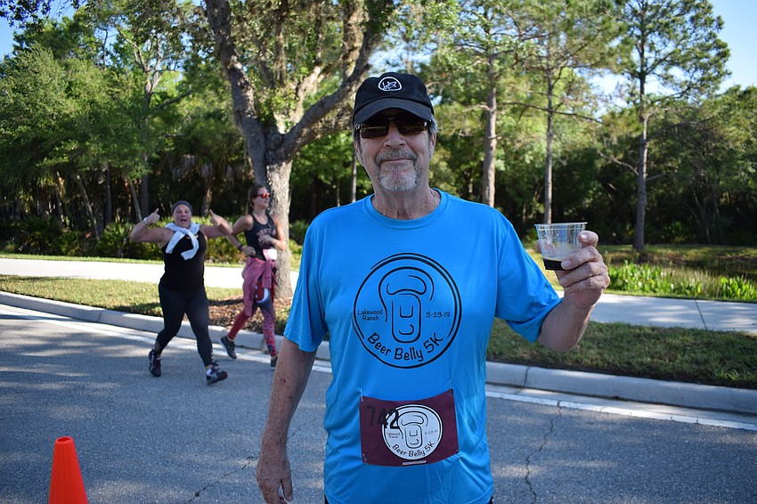 Joe Angers of Sabal Harbour said he's run the race every year since it started and plans to come back next year.