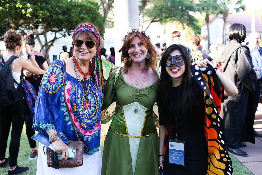 Glenna and Amy Walton with Suhn Chung