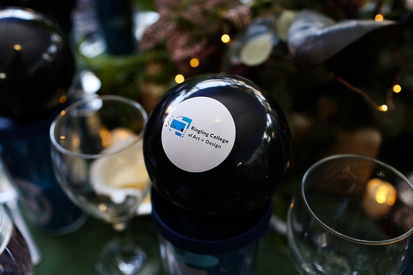 Guests took home a magic 8 ball.