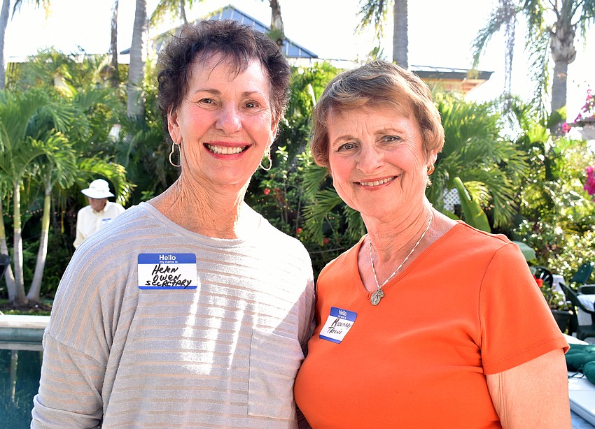 Helen Owen and Rosemary Treonis