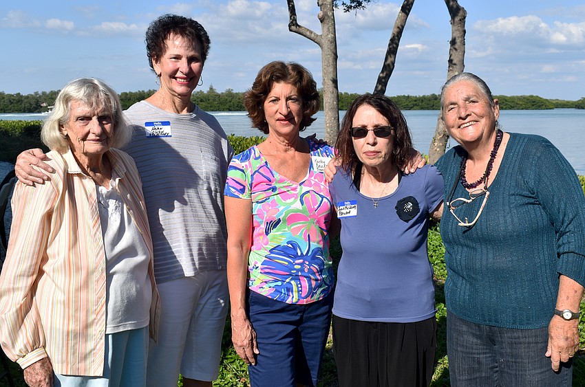 Jeanne McFarland, Helen Owen, Kathy Brockett, June McGroary and Niki Muller