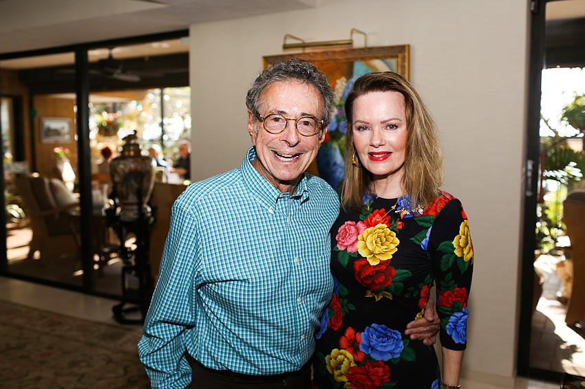 Hosts Ron and Rita Greenbaum