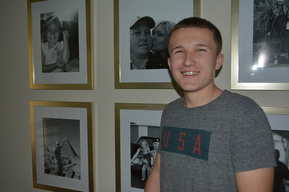 Although just 17, Lakewood Ranch High junior Blaze McMichael has joined the Army Reserves.